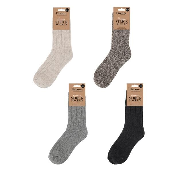 Stricksocke Hygge Herren, 4/s