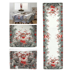 Table runner reindeer, approx. 40x160cm
