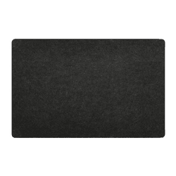 Placemat felt anthracite approx. 45cm x 30cm 