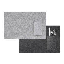 Placemat felt w.pocket 