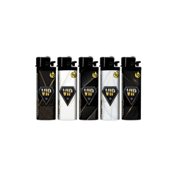 TQ VIP - Friction wheel motif lighter assortment - 50 piece display