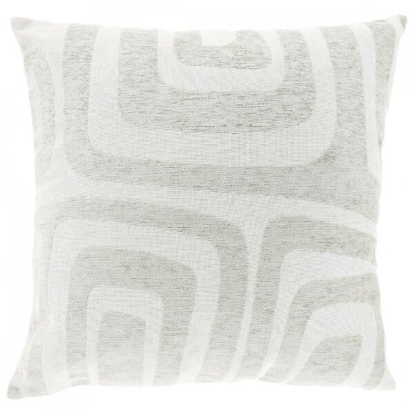 Unique Living Dulce Pillow, White, 45 x 45 cm