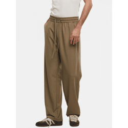 bequeme Another Cotton Lab Herren Jogginghose Stretch Beige