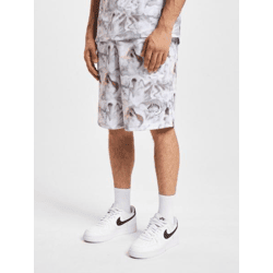 bequeme Just Rhyse Herren Shorts Kordelzug Taschen Grau