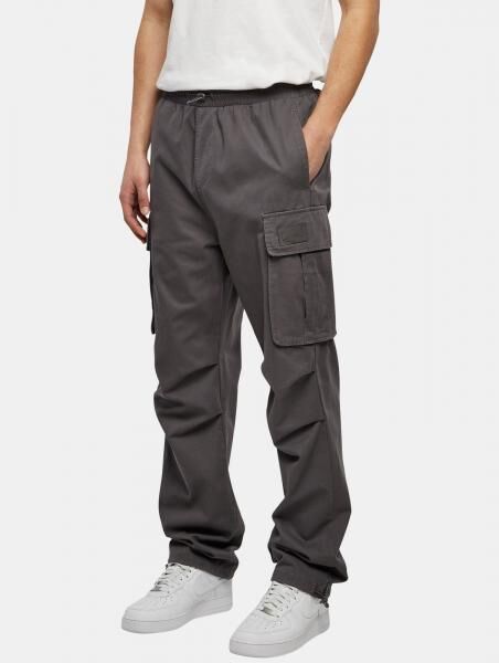 bequeme Karl Kani Herren Jeans Stretch mit Baumwolle Grau