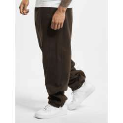 bequeme URBAN CLASSICS Herren Hose Kordelzug Taschen 380 g/m² mit Baumwolle Braun