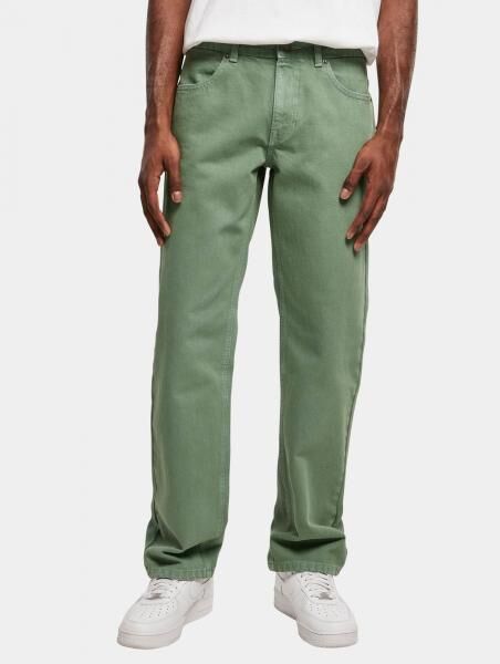 bequeme Urban Classics Herren Jeans mit Baumwolle Gr&uuml;n