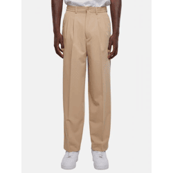 bequeme Urban Classics Herren Jeans mit weiter Beinform Freizeit-Hose 190 g/m² Beige