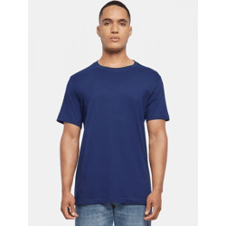 bequemes Build Your Brand Herren T-Shirt 180 g/m² mit Baumwolle Navy