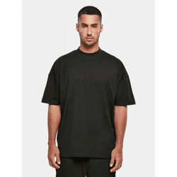 bequemes Build Your Brand Herren T-Shirt Oversize 220 g/m² mit Baumwolle Schwarz
