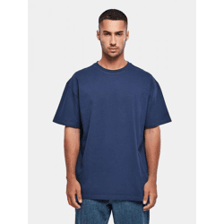 bequemes Build Your Brand Herren T-Shirt Oversize 240 g/m² mit Baumwolle Blau