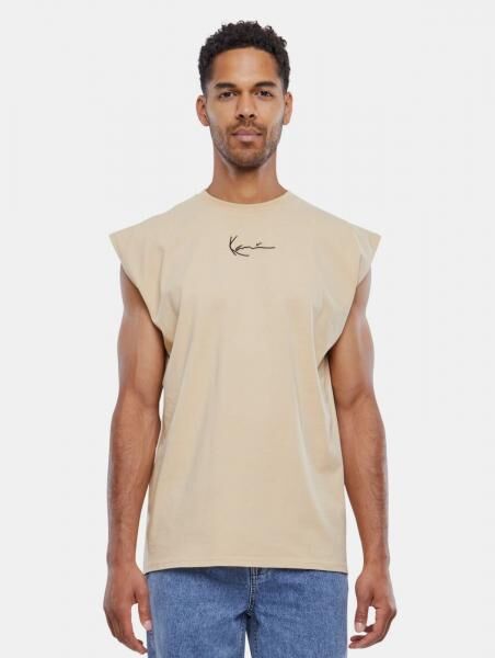 bequemes Karl Kani Herren T-Shirt mit Baumwolle Beige