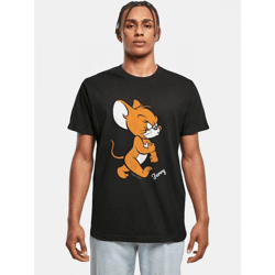 bequemes Merchcode Herren T-Shirt 200 g/m² mit Baumwolle Schwarz