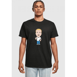 bequemes Mister Tee Herren T-Shirt mit Baumwolle Schwarz