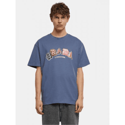 bequemes Mister Tee Herren T-Shirt Oversize 240 g/m² mit Baumwolle Blau