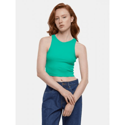 bequemes Urban Classics Damen T-Shirt Stretch 180 g/m² mit Baumwolle Grün