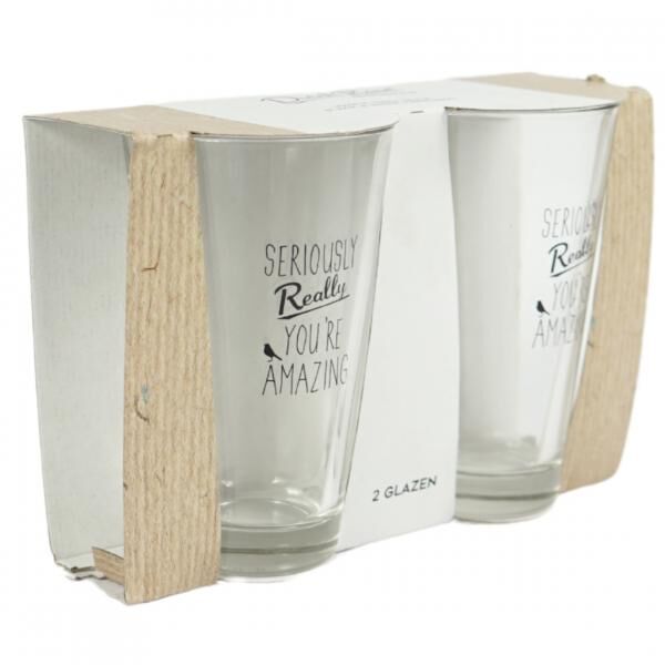 Dutch Rose Trinkglas 330 ml 2er-Set