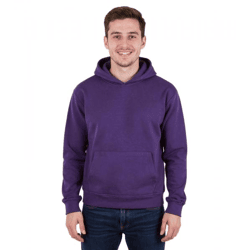 European League Of Football Blanko Baumwoll-Hoodies acai