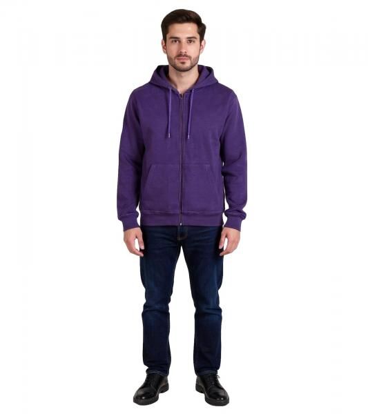 European League Of Football Blanko Zip Hoodies acai