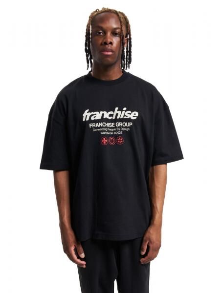 Franchise Connected T-Shirt Schwarz