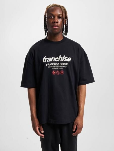 Franchise Connected T-Shirt Schwarz
