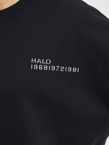 HALO Essential Crew Sweatshirt schwarz