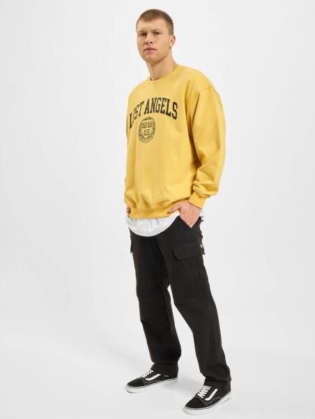 KEINE LIEBE Lost Angeles Pullover gelb