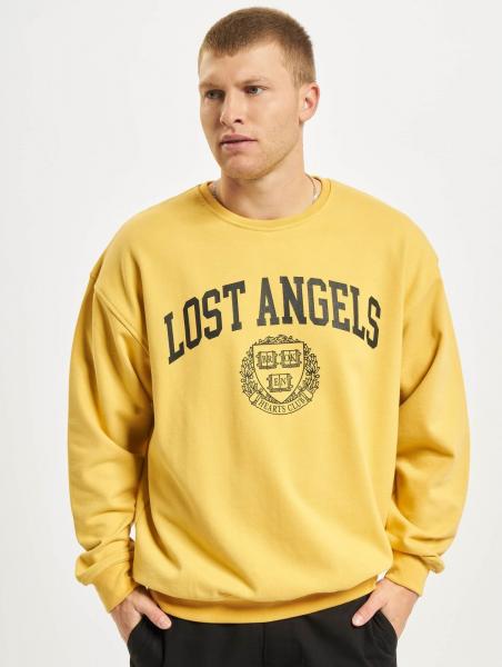 KEINE LIEBE Lost Angeles Pullover gelb