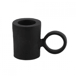 Kerzenhalter Dobra Metall schwarz 7 cm