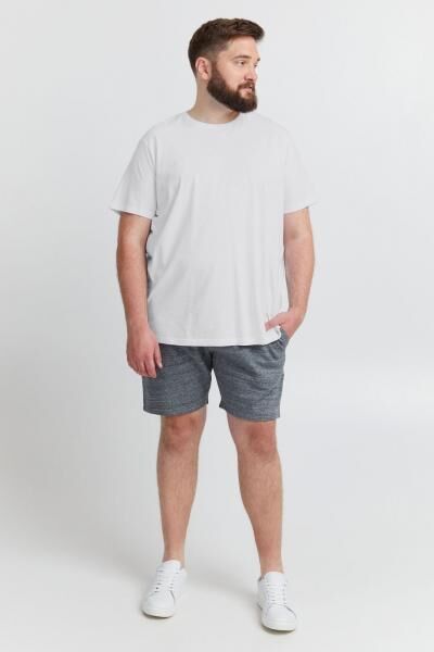 Klassisches SOLID SDBedonno BT Herren T-Shirt Gro&szlig;e Gr&ouml;&szlig;en mit Rundhals 21300883-ME-110601 Wei&szlig;