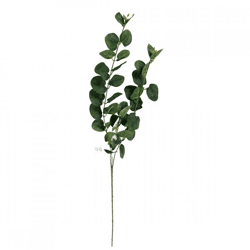 Künstlicher Eukalyptuszweig dunkelgrün 75 cm