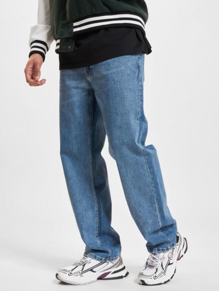 l&auml;ssige Denim Project Herren Jeans mit Baumwolle Blau