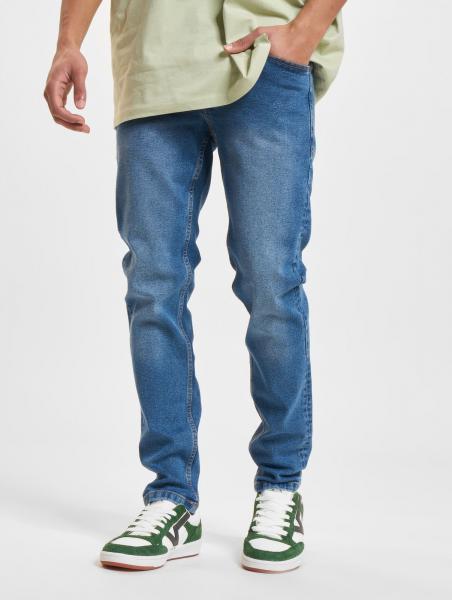 l&auml;ssige Denim Project Herren Jeans Skinny Fit Stretch mit Baumwolle Blau