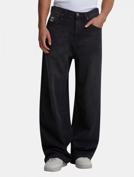 l&auml;ssige Karl Kani Herren Jeans 10.5 g/m&sup2; mit Baumwolle Grau