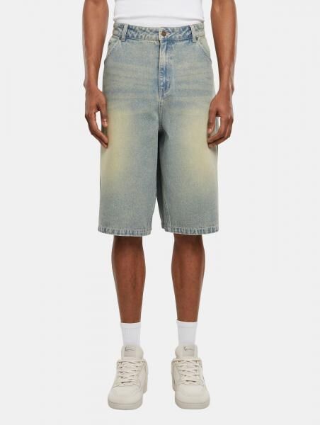 l&auml;ssige Karl Kani Herren Jeans mit Baumwolle Blau