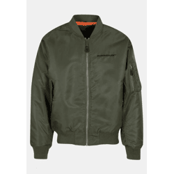 lässige MJ Gonzales Herren Jacke Reißverschluss Khaki