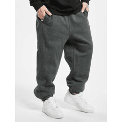 lässige URBAN CLASSICS Herren Hose Taschen Rippbündchen 380 g/m² mit Baumwolle Anthrazit