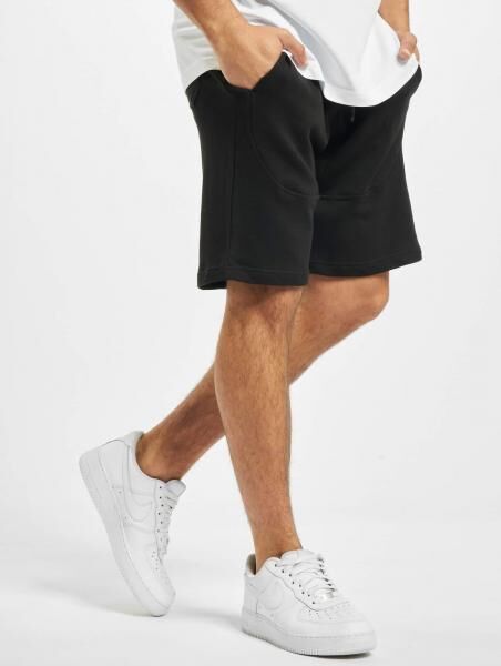 l&auml;ssige Urban Classics Herren Shorts Kordelzug 260 g/m&sup2; mit Baumwolle Schwarz