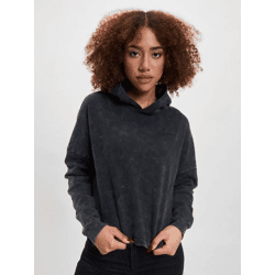 lässiger Freddy Damen Hoodie mit Baumwolle Schwarz