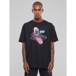 lässiges Mister Tee Herren T-Shirt Oversize mit Baumwolle Schwarz