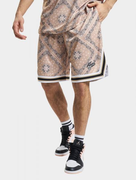 leichte Karl Kani Herren Shorts 140 g/m&sup2; Beige