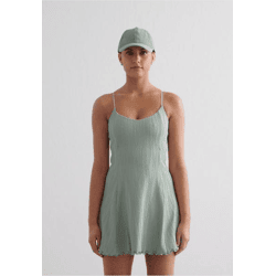 leichtes aim'n Damen Kleid Stretch Blau