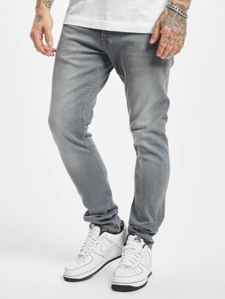 moderne 2Y Premium Herren Jeans Skinny Fit Grau
