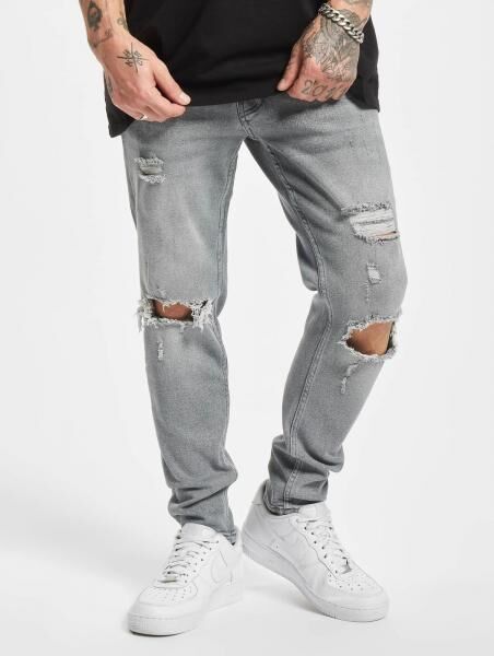 Modern 2Y Premium Men's Stretch Jeans with Cotton, Gray