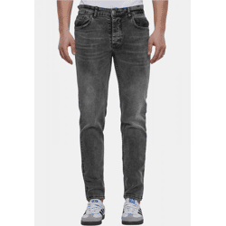 moderne 2Y Premium Herren Jeans Stretch Reißverschluss mit Baumwolle Grau