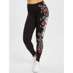 moderne Dangerous DNGRS Damen Hose Stretch mit Baumwolle Schwarz