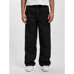 moderne DEF Herren Jeans Stretch Kordelzug Taschen mit Baumwolle Schwarz