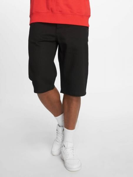 moderne Ecko Unltd. Herren Jeans-Shorts mit Baumwolle Schwarz