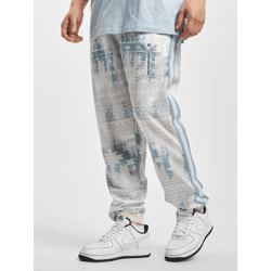 moderne Just Rhyse Herren Jeans Kordelzug Taschen Grau