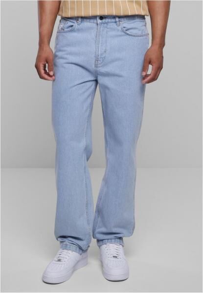 moderne Karl Kani Herren Jeans mit Baumwolle Hell-Blau